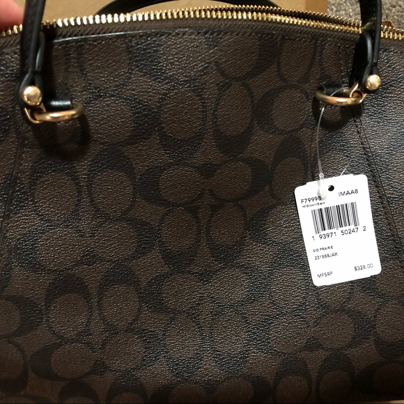 Coach ✨Prairie Satchel In Signature Canvas - Picture 6 of 8